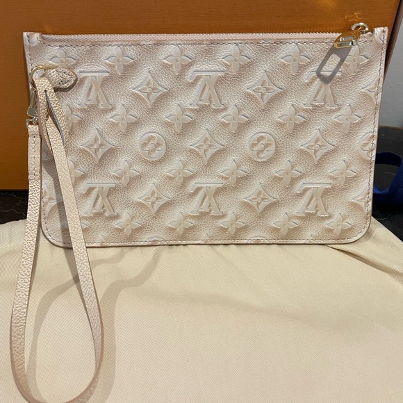 NEW Louis Vuitton Empreinte Stardust Neverfull MM Beige Limited Edition - Picture 7 of 8